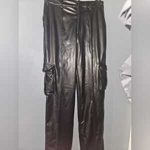 Forever 21 Womans Faux Leather Pants Size S